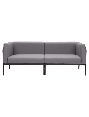 Picture of Minimax Sofa Brown 72.8 W x 30.7 D x 27.6 H (in) Grey