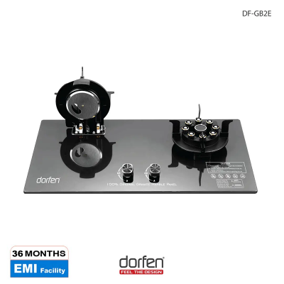 Picture of DORFEN Marble Gas Stove with 2-Burners (Foldable) - 30x18