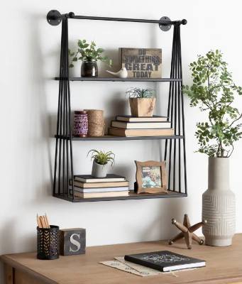 Picture of Minimax Revell Wall-mounted Hanging Shelf - 23x30 in. Multicolor