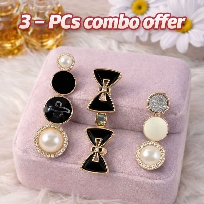 Picture of Premium 3-Piece Elegant Hair Clip Combo – Stylish & Durable ( 3X combo)