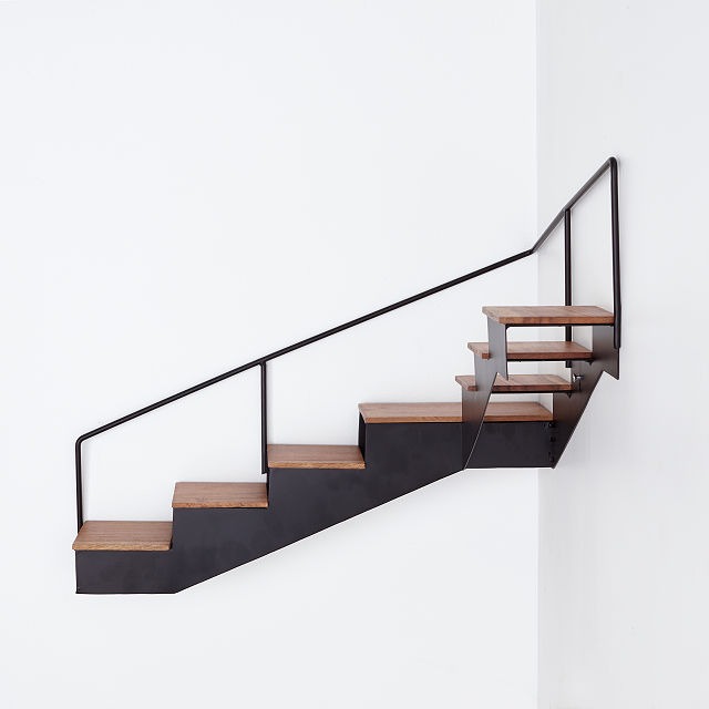 Picture of MM Staircase Corner Shelf Black