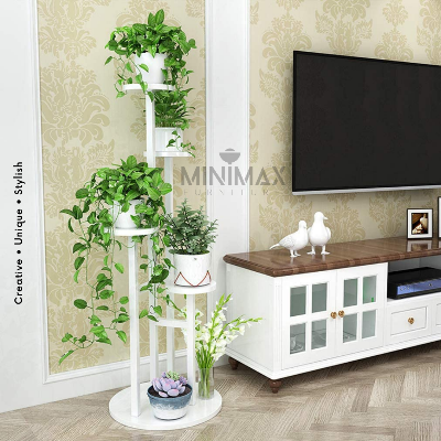 Picture of MiniMax Indoor Plant Stand White (36"x16") White