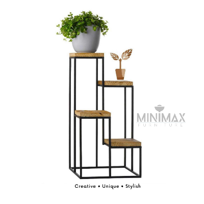 Picture of MiniMax Indoor Plant Stand (Rack) Black