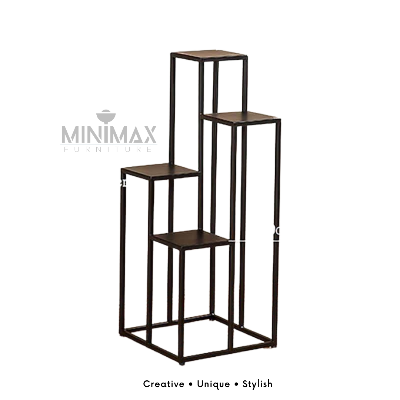 Picture of MiniMax Indoor Plant Stand (Black) Black