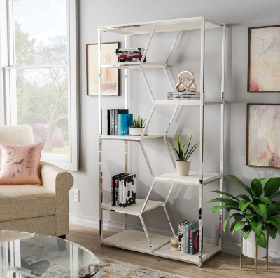 Picture of Minimax 72-inch  Metal  Bookcase Multicolor