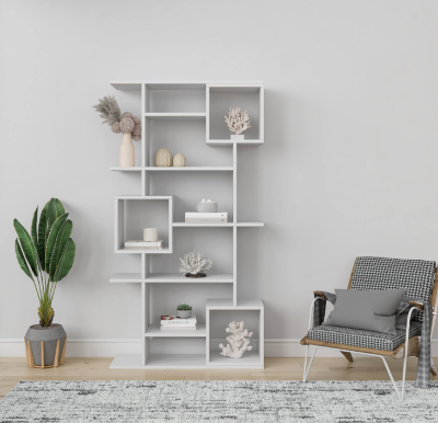 Picture of Minimax Barrett Modern Bookcase White