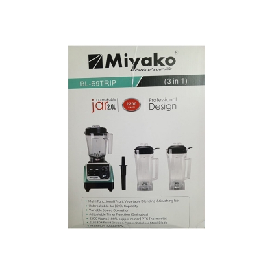 Picture of 2200 WATT Miyako commercial blender BL-069TRIP
