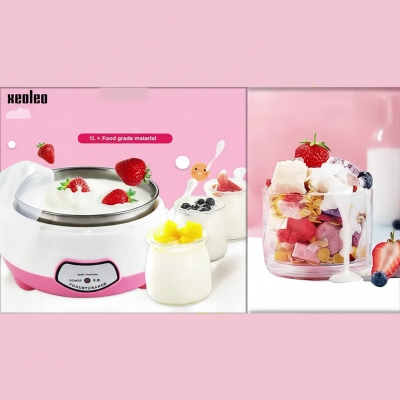 Picture of Automatic Electric Doi Maker (Yogurt) - 1Litre - (1Pcs)Pink, Green