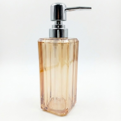 Picture of Hand Soap Dispenser Bathroom Shower Dispensers Pump Bottle Dispenser for Home Kitchen Lotion, Rose Aureate