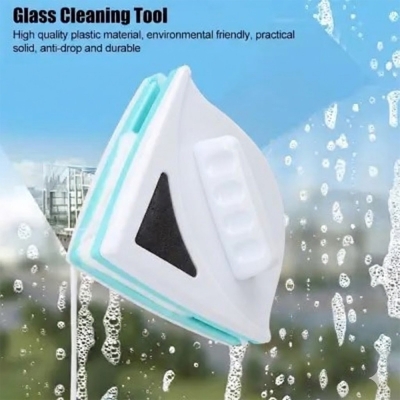 Picture of Household Double-Layer Magnetic Window Double Side High-Rise Glass Wiper Cleaner Surface 4 Type Cleaning Brush New