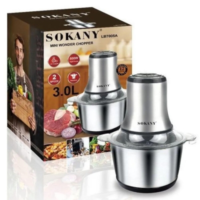 Picture of Sokany Mini Wonder Chopper LB7005A, an electric food processor.