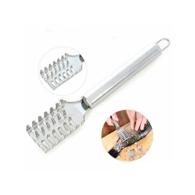 Picture of Stainless Steel Fish Scale Cleaner - Silver (Silver)