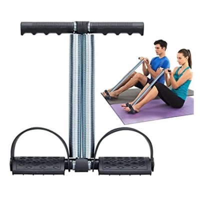 Picture of Tummy Trimmer Double Spring for Man and Women Fitness Equipment Gym Fitness Sit-Ups Equipment For Home (Black)