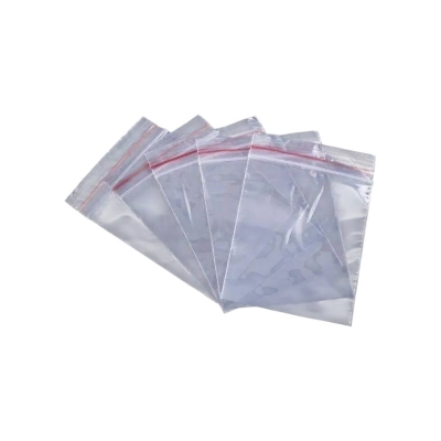 Picture of Zipper Bag/Zip lock Poly/Food Grade Bag (7"x 10") 100 Pcs
