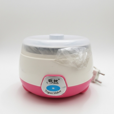 Picture of (Doi) Yogurt Maker-Automatic Stainless Steel - ABS + PP - 220-240V - 15W - 1L Capacity - On/Off Switch - Light Indicator - 7-9 Hours Preparation Time (Pink)