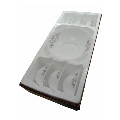 Picture of 7-Piece Ceramics Soup Set - Firni Set- Enjoy Your Soups And Desserts In Style With This Elegant Ceramics Set