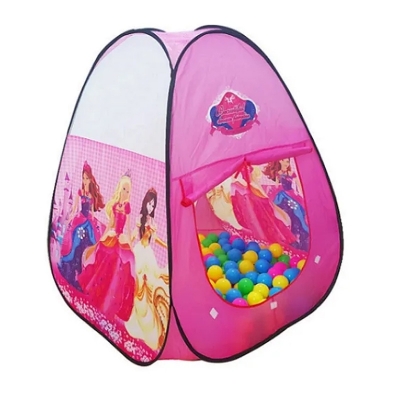 Picture of Barbie Tent house with 50pcs ball (Pink)