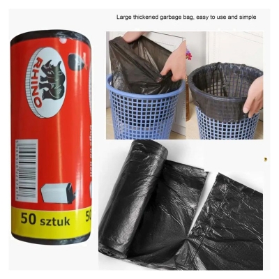 Picture of Garbage Bag Roll 50 Pieces – Dustbin Liner