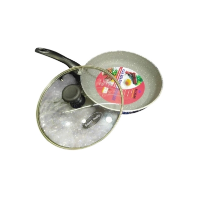Picture of Kiam Non Stick Fry Pan With Glass Lid 20Cm (Black)