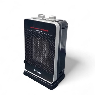 Picture of Miyako PTC-602 Oscillating 2000W PTC Ceramic Room Heater – Fast Heating for 400 sq-ft Rooms Heater with Overheat & Tip-Over Protection (Black)