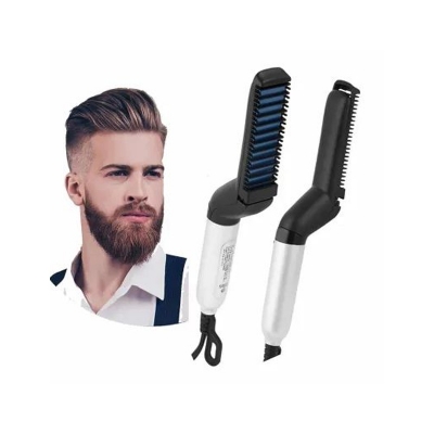 Picture of Modelling Comb Men Beard and Hair Quick Straightener Curling Straightener