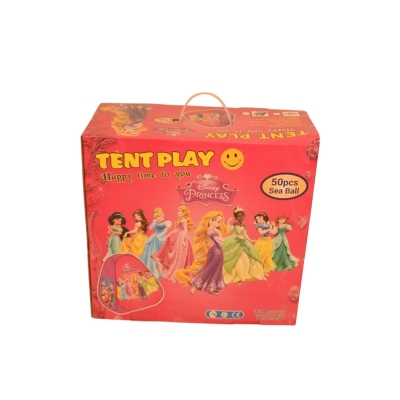 Picture of Princess Tent House 50 Balls (Multicolour) (Pink)