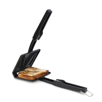 Picture of Sandwich Toaster Non-Stick Gas Sandwich Maker Iron Handle Griller Gas SandwichToaster Snack Sandwich Griller