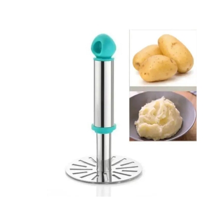 Picture of Stainless Steel Potato Masher Hand Press Masher Ideal For Vegetables and FruitsLow Stock