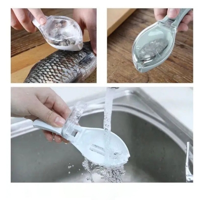 Picture of Fish Cleaning Peeler Scaler Scraper Kitchen Cooking ToolsLow Stock