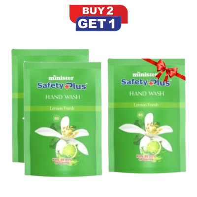Picture of Minister Safety Plus Hand Wash Refill (Lemon Fresh) 180  B2G1