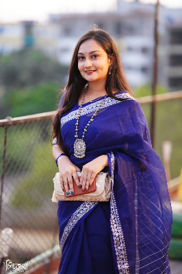 Picture of Trendy HalfSilk Nakshi Pair Saree