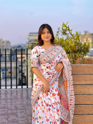 Picture of Tangail Tat Trendy Afsan Print Saree