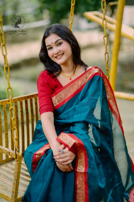 Picture of Cotton Maslais Saree