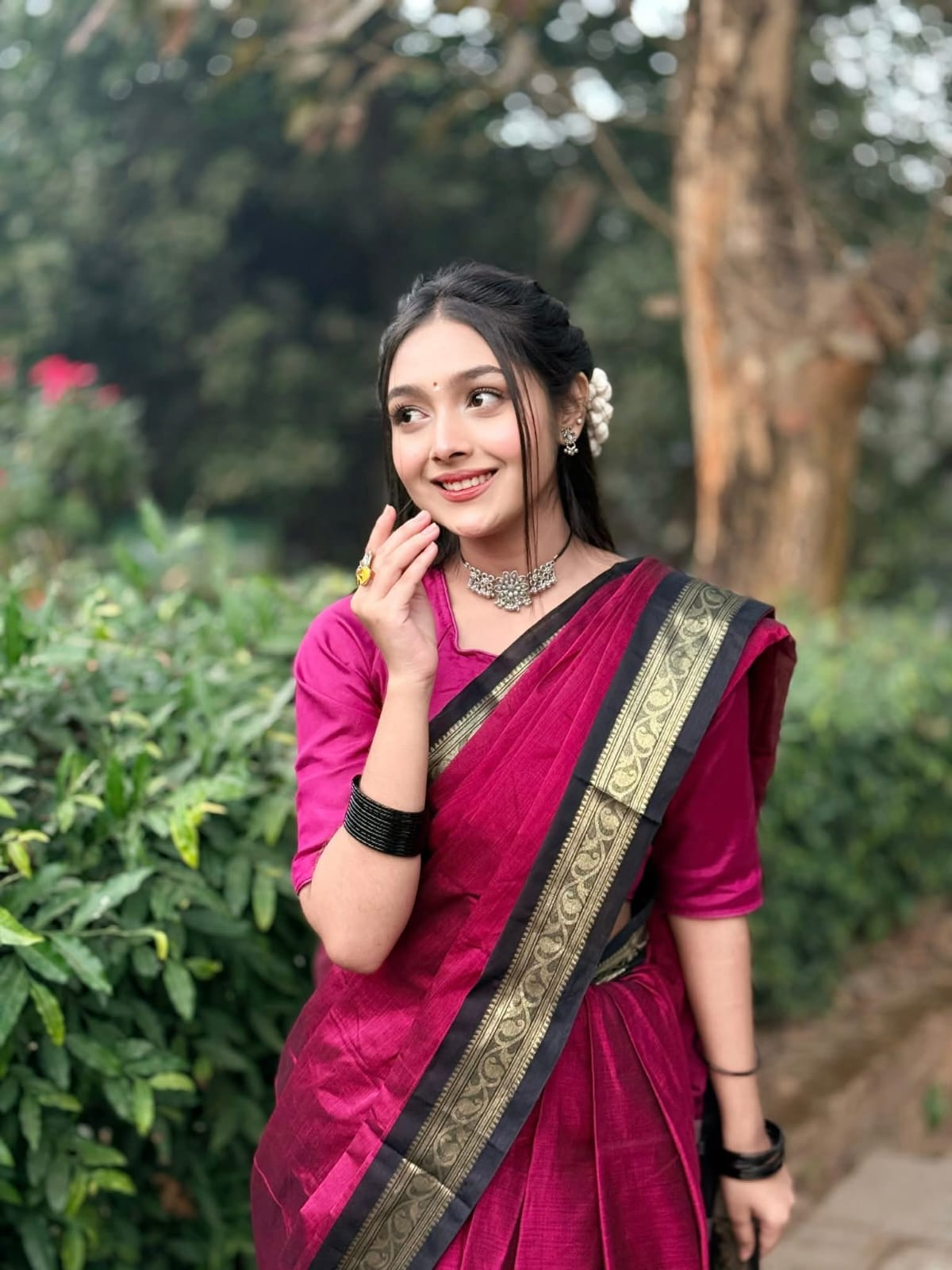 Picture of Tangail Tat Madurai Maslaice Cotton Saree