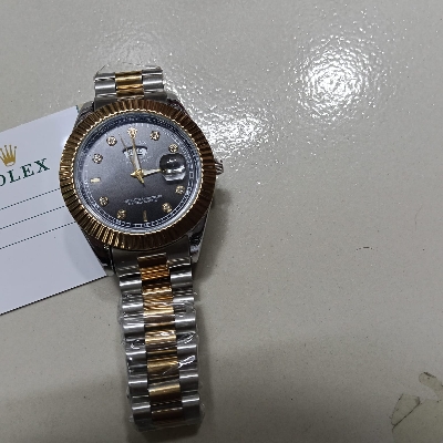 Picture of Rolex Quartz Movement Stainless Steel Analog Watch for Men