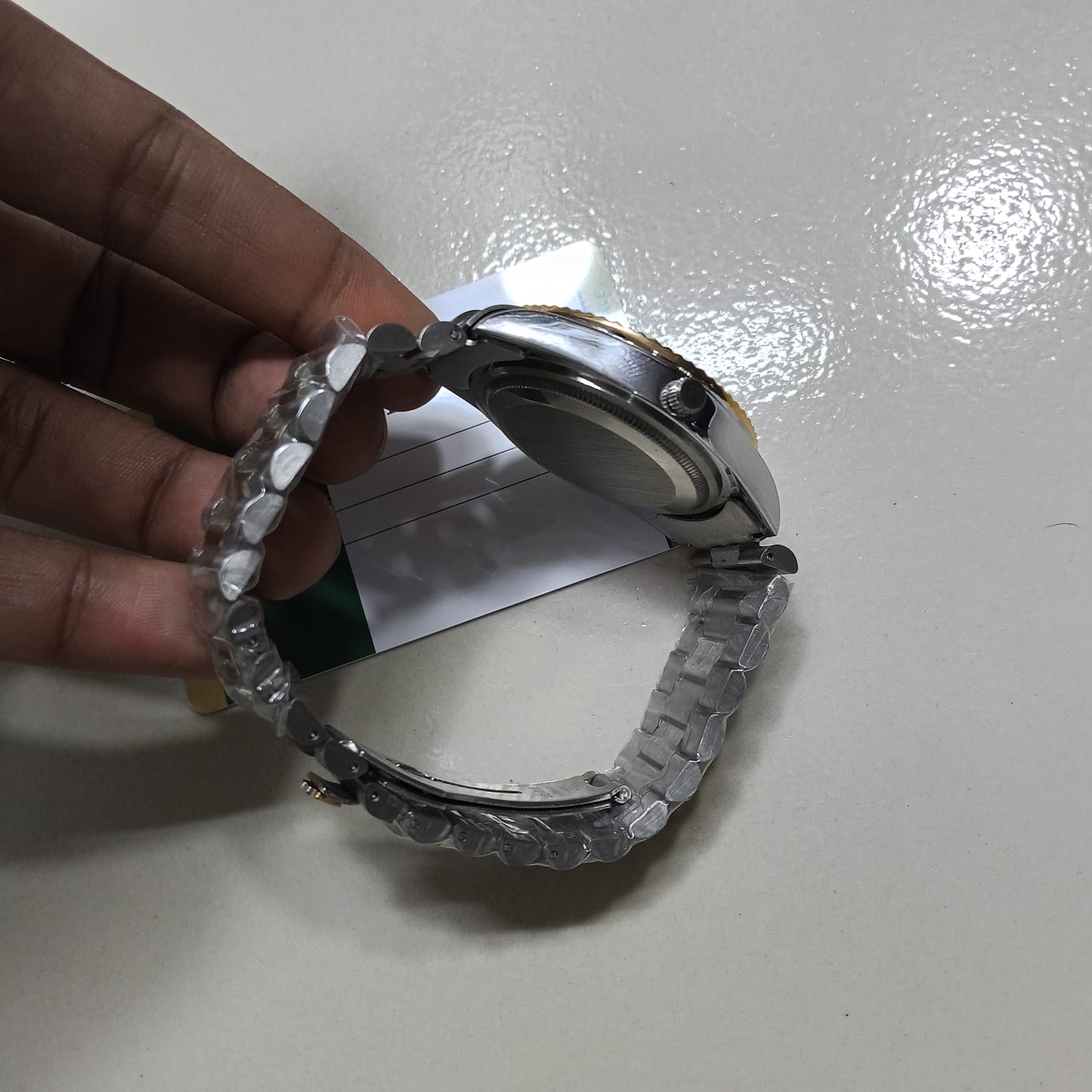 Picture of Rolex Quartz Movement Stainless Steel Analog Watch for Men