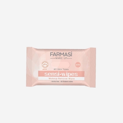 Picture of Farmasi Make Up Remover Sensi Wipes 20 Sheets