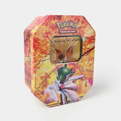Picture of Pokemon Metal Tin Card Collection Box PK128