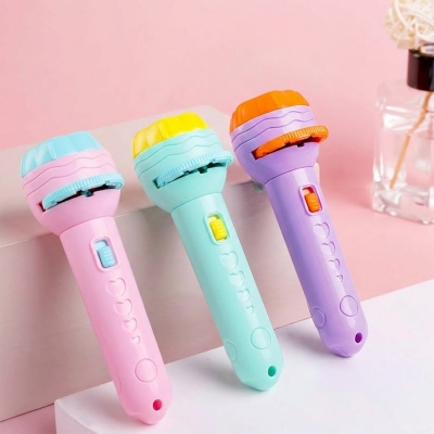 Picture of Mini Projector Torch With 5 Disk Slides - Kids Toys