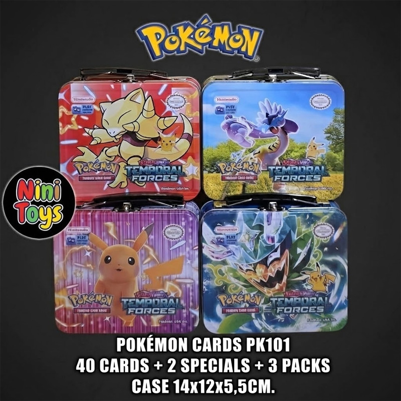 Picture of Pokémon Metal Carry Case Set PK101