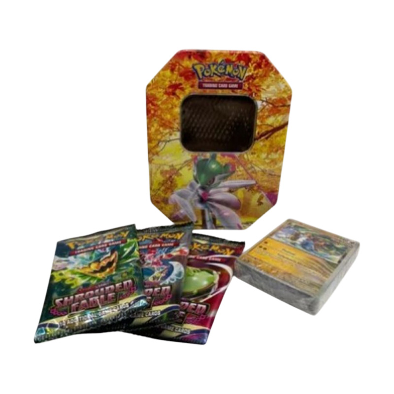 Picture of Pokemon Metal Tin Card Collection Box PK128