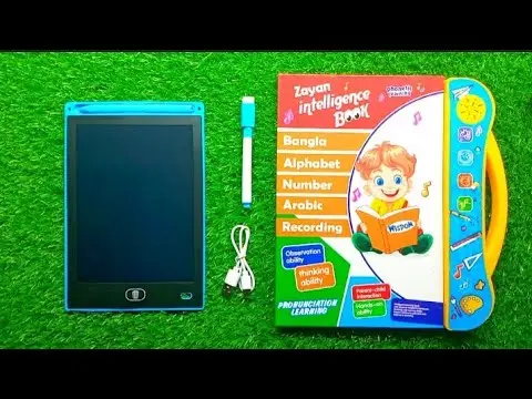 Picture of Rechargeable Intelligence Book (Bangla Version) with 8.5 inch lcd writing Tab gift pack