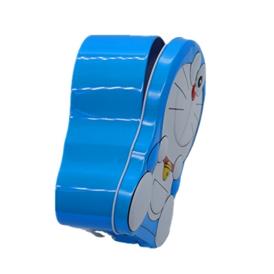 Picture of Doraemon Metal Piggy Bank Coinbox with Lock & Key – Cute Tin Money Saver for Kids