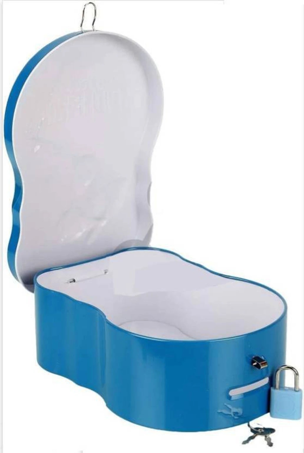 Picture of Marvel Spiderman Metal Coinbox Piggy Bank with Lock & Key – Large 17cm Tin Money Saver