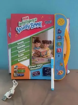 Picture of Rechargeable Intelligence Book (Bangla Version) with 8.5 inch lcd writing Tab gift pack