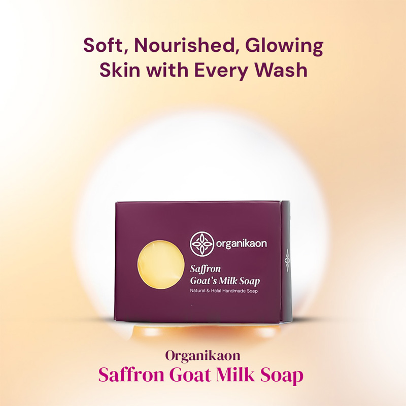 Picture of Organikaon Saffron Goat Milk Soap 100gm