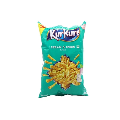 Picture of Kurkure Cream & Onion Chips 60g ±5gm