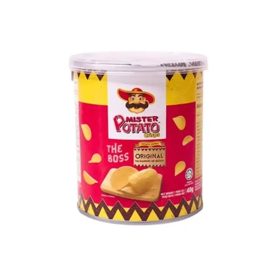 Picture of Mister Potato Crisps Original 40g Can