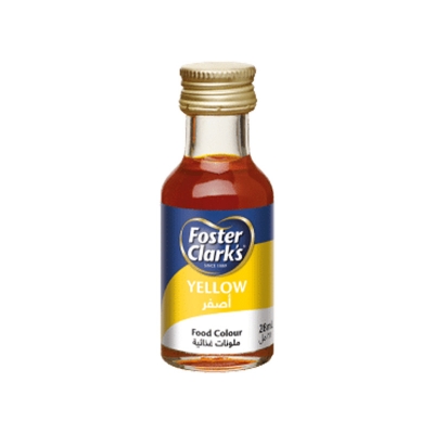 Picture of Foster Clarks Food Colour Yellow 28ml