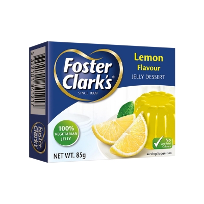 Picture of F.Clarks Jelly Crystal Powder 85g Lemon